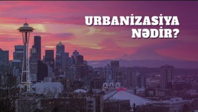 urbanizasiya sozunun menasi