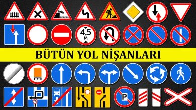 yol nisanlarinin menasi