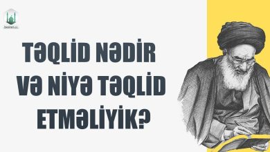 teqlid sozunun menasi