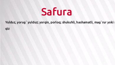 safura adinin menasi