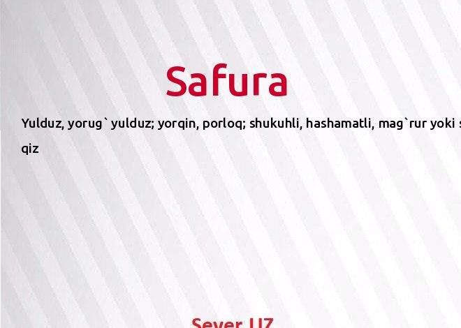 safura adinin menasi